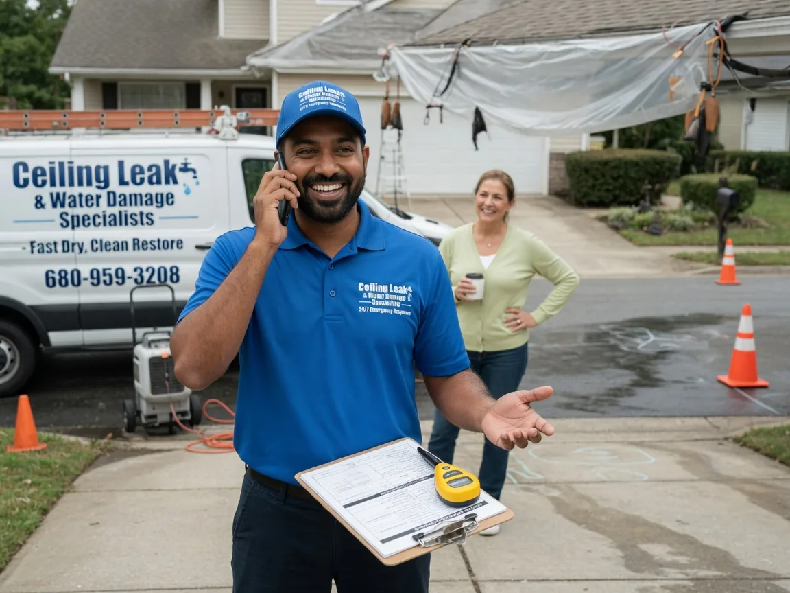 Ceiling Leak Cleanup Lamar, MO FAQs